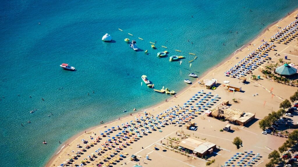Tsampika Beach is one of the Best Beaches in Rhodes